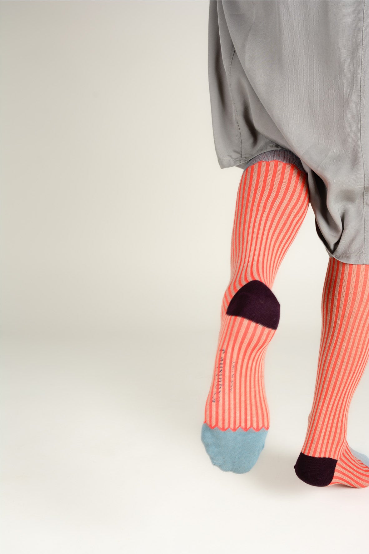 Calcetines rayas largos