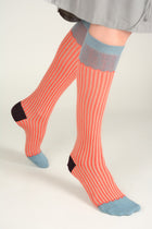 Calcetines rayas largos
