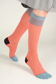 Calcetines rayas largos