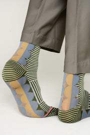 Calcetines rayitas finas