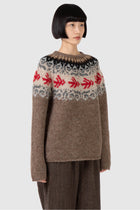 Jersey Round neck with rib bird