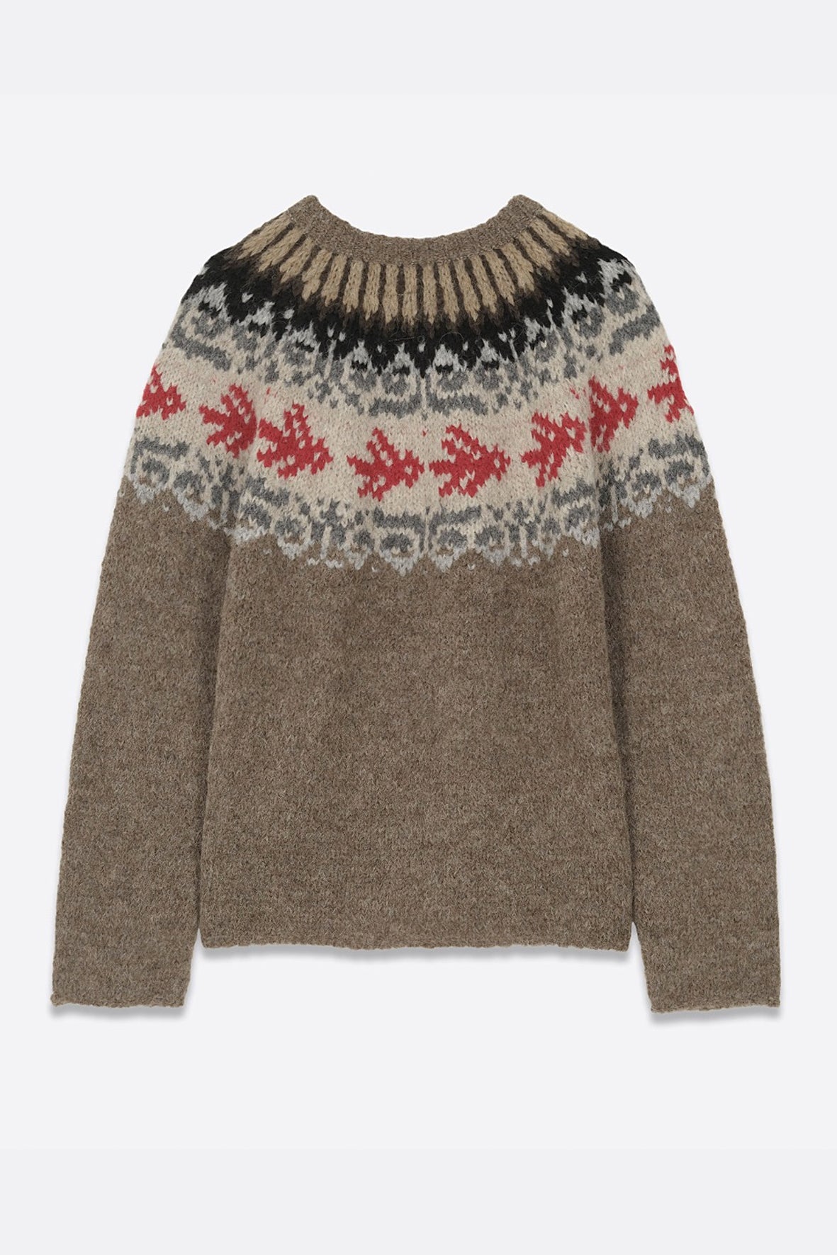 Jersey Round neck with rib bird