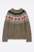 Jersey Round neck with rib bird