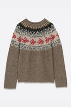 Jersey Round neck with rib bird