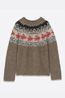 Jersey Round neck with rib bird