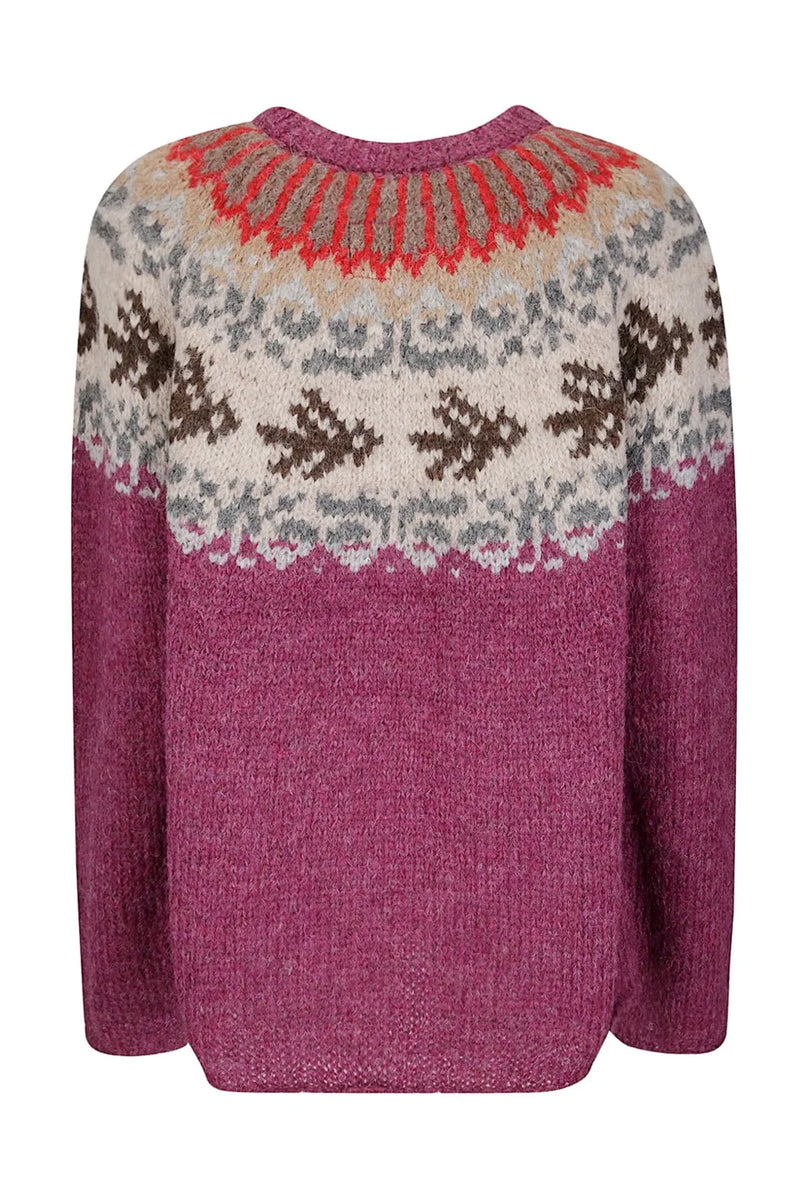 Jersey Round neck with rib bird