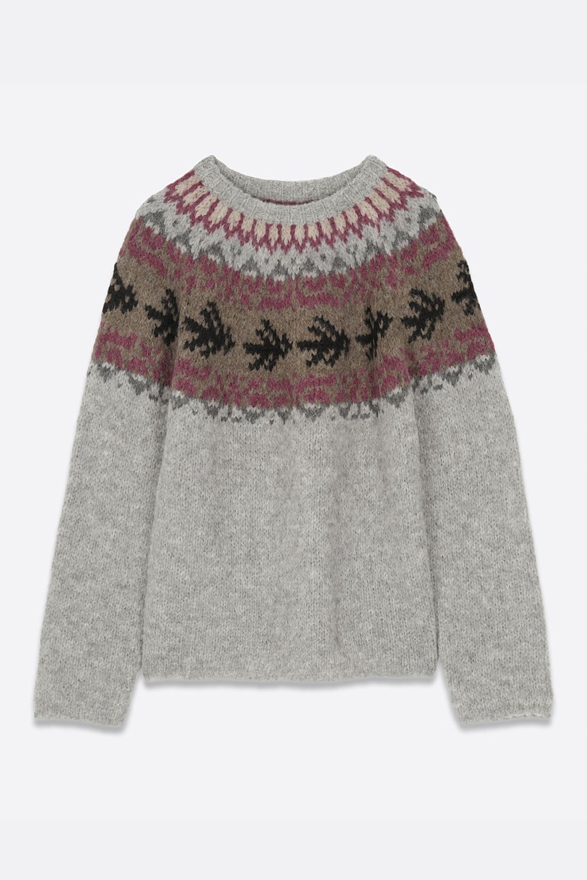 Jersey Round neck with rib bird