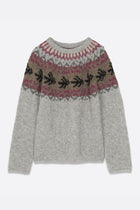 Jersey Round neck with rib bird