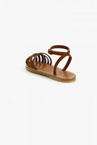 Cross strap sandals