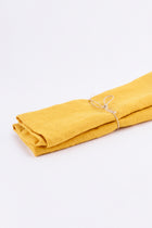 Plain honey napkin 