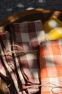 Servilleta tela vintage vichy