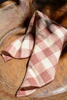 Servilleta tela vintage vichy