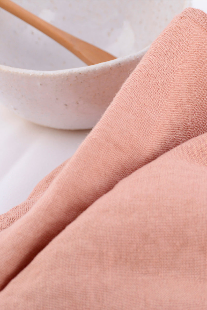 Pink plain napkin 