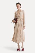 Vestido the lotus jacquard