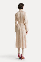 Vestido the lotus jacquard
