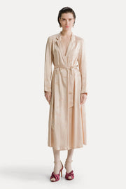 Vestido the lotus jacquard