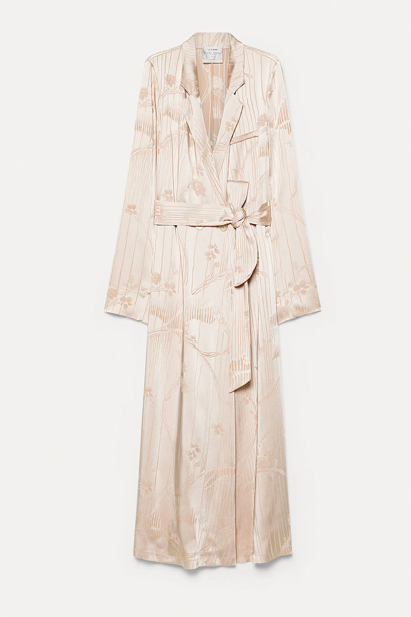 Vestido the lotus jacquard