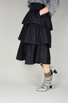 Calcetines franjas transparentes