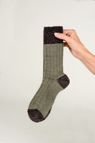 Calcetines rayas metal